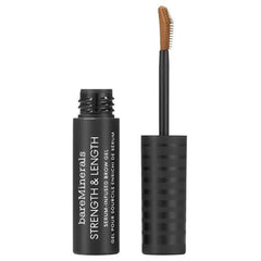 bareMinerals Strength & Length Serum-Infused Brow Gel, Chestnut, 0.16 Fl Oz
