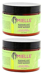 Mielle Organics Rosemary Mint Strengthening Hair Masque 350ml (2PCS)