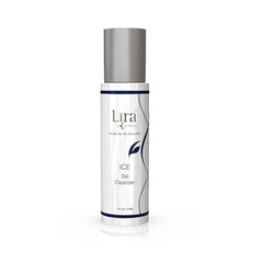 Lira Clinical ICE Sal Cleanser Salicylic Acid Face Wash with Plant Stem Cells, Echinacea and Peptides Cooling Exfoliating Facewash Gentle Clarifying Travel Size Daily Facial Cleanser 6 Oz
