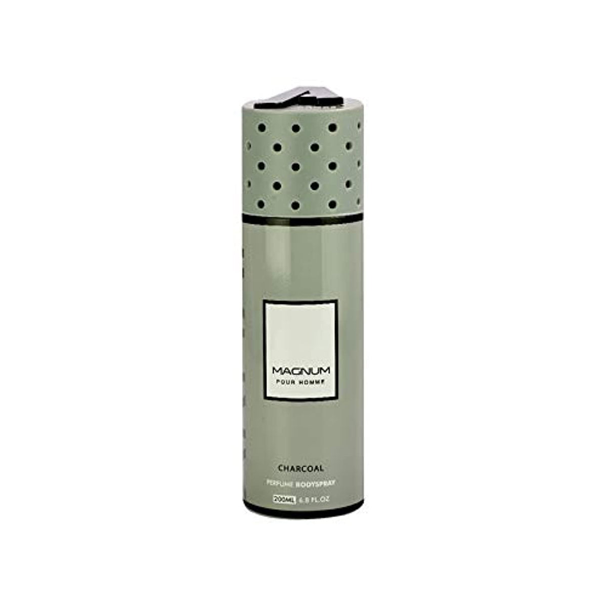 Armaf Magnum Pour Homme, Charcoal For Men, 200ML Perfumed Body Spray, For Him, Grey