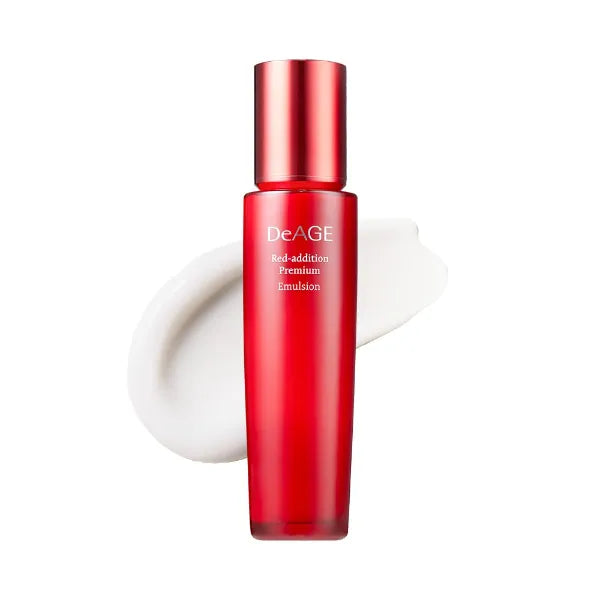 CHARMZONE DeAge Red Addition Premium Emulsion – Lightweight Hydrating Face Emulsion with Red Food Extracts for Smoother, Nourished Skin (130ml / 4.4 fl.oz)