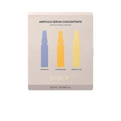 BABOR Hydra Plus Ampoule Serum Concentrate for dehydrated, dry skin. Nutri Restore Active Serum Concentrate for nourishing dull, weakened skin with essential micronutrients