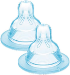 Mam - Set of 2 teats size 2 (medium flow), silicone, 2+ months