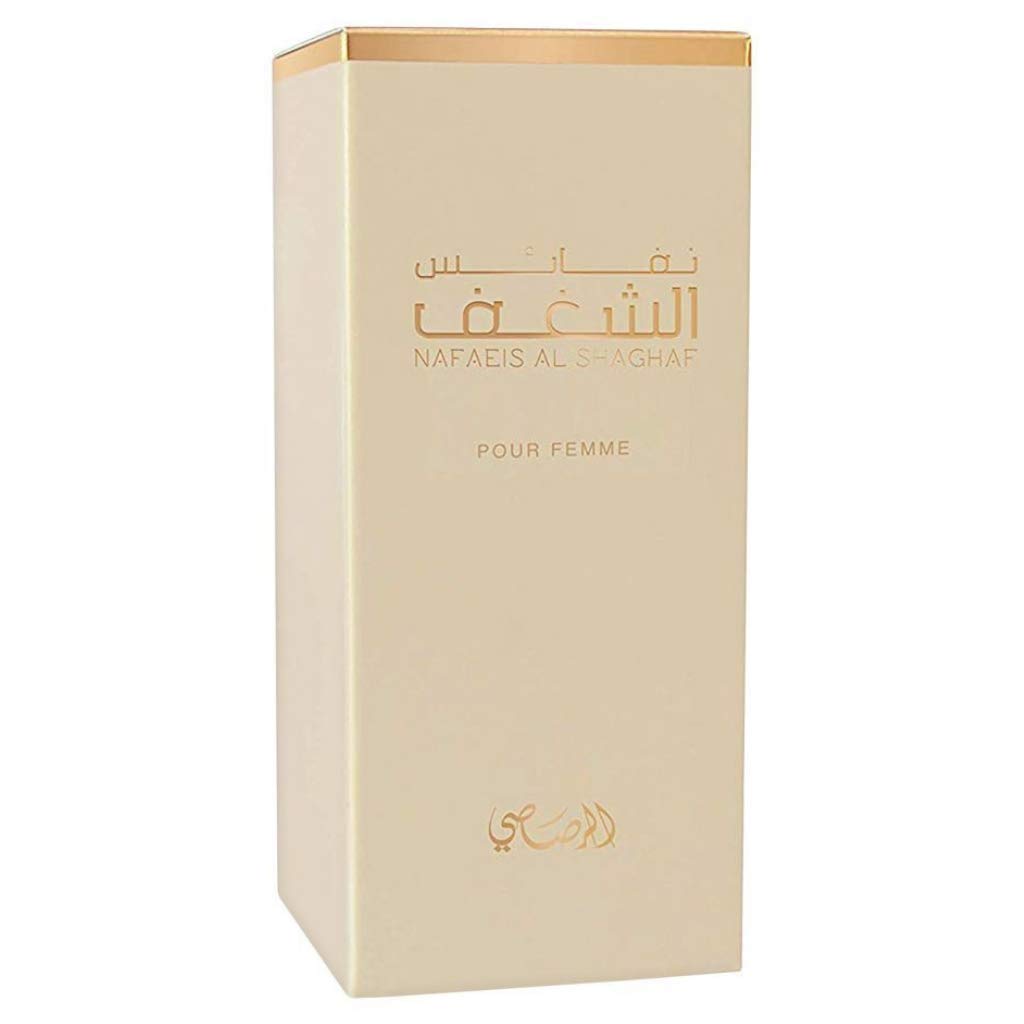 RASASI Al Shaghaf Pour Femme for Women Eau de Parfum Spray, 3.4 Ounce