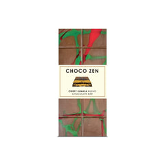 Choco Zen Crispy Kunufa Bueno Milk Chocolate Bar, Luxury Dessert, Gourmet, Rich With Premium Flavors - 190g