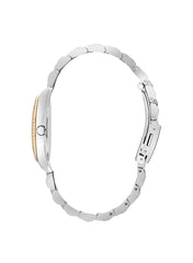 Lee Cooper Women's Quartz Movement Watch, Analog Display and Metal Strap - LC07478.520, Silver