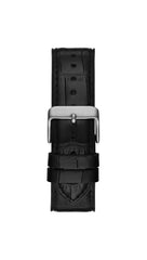 Guess Zen Multi-function Analog Watch Box Set for Men, 42 mm Case Width, Silver Tone/Black