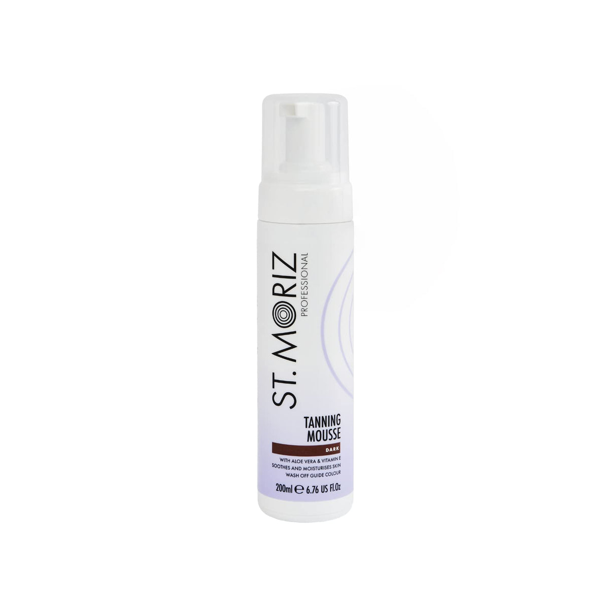 ST. MORIZ St Professional Instant Tanning Mousse With Aloe Vera, Vitamin E, Fast Drying Vegan Fake Tan, Dark (200Ml)