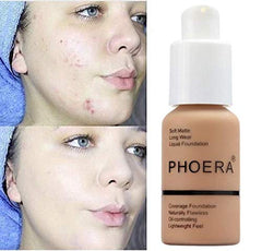 Full Coverage Foundation - Flawless, Matte, Long-Lasting, Moisturizing (30ml)