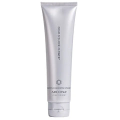 ARCONA Four O'Clock Flower Gentle Cleansing Cream - Moisturizing Face Wash for Sensitive Skin, Organic Lavender, Green Tea, Chammomile, Hyaluronic Acid, Vegan, Cruelty Free - 3.67 oz