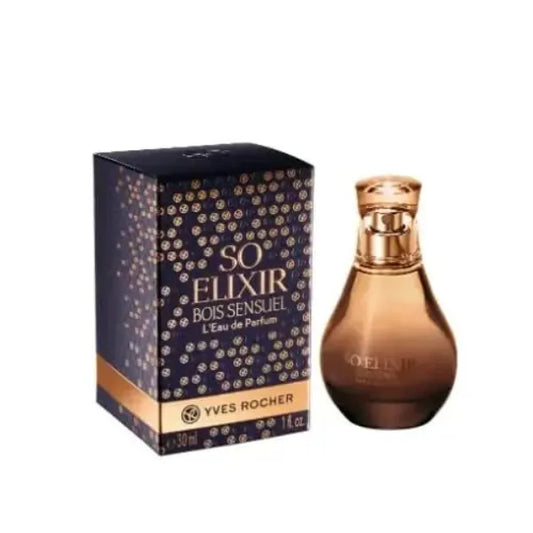 Yves Rocher So Elixir Bois Sensuel Eau de Parfum for Women Long Lasting Fragrance Perfume Gift - 30 ml /1 fl.oz