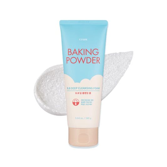 Etude Baking Powder B.B Deep Cleansing Foam - 160ml, 5.4 Fl Oz (Pack of 1)