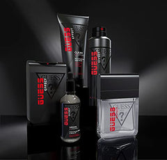 GUESS Effect Grooming CLEAN Face Wash with Caffeine for Men, 6.7 Fl Oz