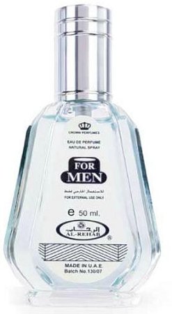 Al-Rehab For Men - Eau De Natural Perfume Spray - 50 ml (1.65 fl. oz)- 2 pack