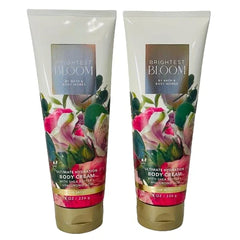 Bath & Body Works Brightest Bloom Ultimate Hydration Body Cream 8 Ounces Pack of 2