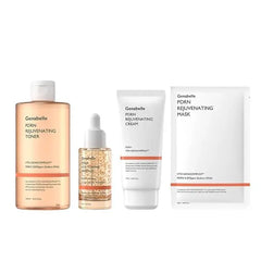 Genabelle Ultimate PDRN Rejuvenating Set – PDRN Product Line includes Toner, Vita Toning Ampoule, Mask Sheets (5pcs) & Cream