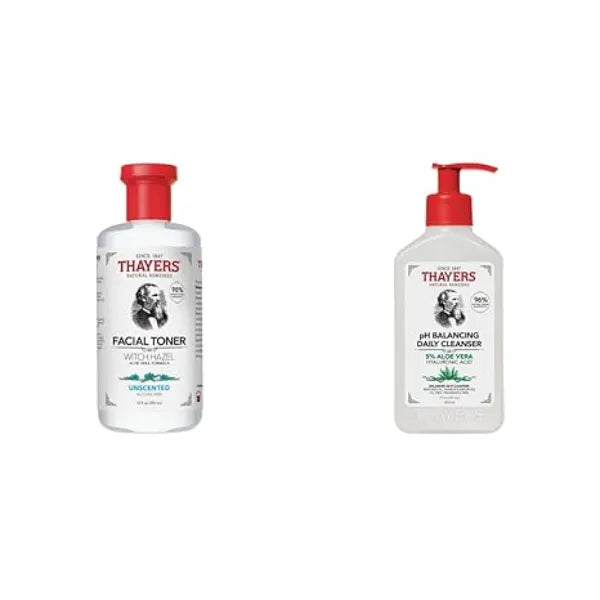 Thayers pH Cleanser + Unscented Toner Virtual Bundle