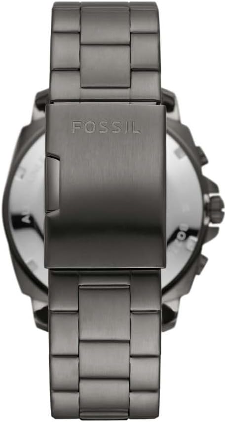 Fossil Privateer Twist Smoke Stainless Steel Watch - BQ2787