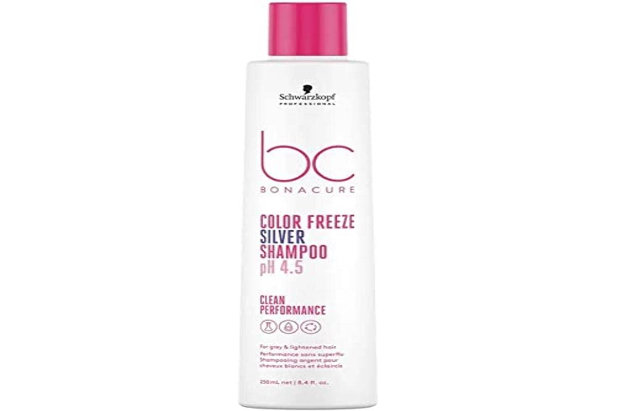 Schwarzkopf Professional BC Bonacure pH 4.5 Color Freeze Silver Shampoo (For Grey & Lightened Hair) 250ml