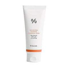 Dr.Ceuracle 5α Control Clearing Cleansing Foam Deep Cleansing Sebum Care, Pore Purifying A Special Foaming Cleanser For Dehydrated, Oily Skin That Cleanses Away Por Clogging Sebum and Innecessary Oil Without Tightness
