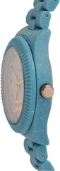 Timex Women's Waterbury Ocean Recycled Plastic 37mm Watch - Blue/Dial