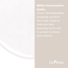 ISNTREE TW-Real Bifida Ampoule 50ml 1.69 fl.oz | Softens skin texture | Tone & Wrinkle care | Rich nourishment