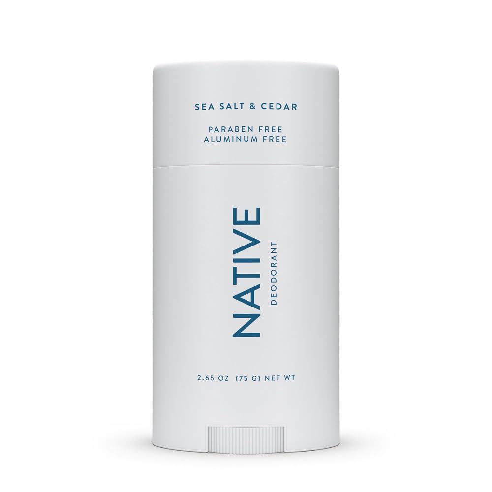 Native Natural Sea Salt & Cedar Deodorant, 2.65 oz