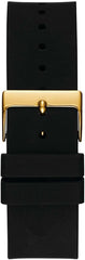 GUESS Mens Quartz Watch, Analog Display and Silicone Strap W1264G1
