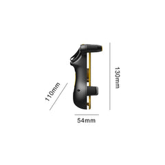 Gamepad Joystick, High-Frequency, Better View, Shooting Game Tablet Trigger Gamepad Joystick for iPad, Suitable for Home, Travel, Party