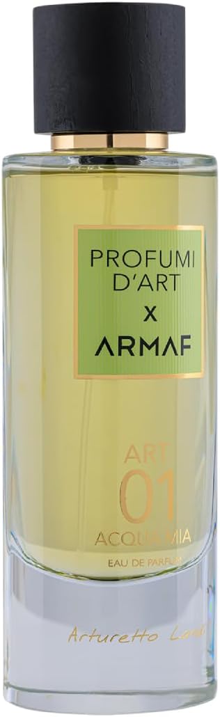 Armaf Profumi D Art 01 Acqua Mia Arturetto Landi Eau De Parfum 100ml For Unisex, Perfumes for Men, Perfume for Women, Luxury Fragrance, Long Lasting