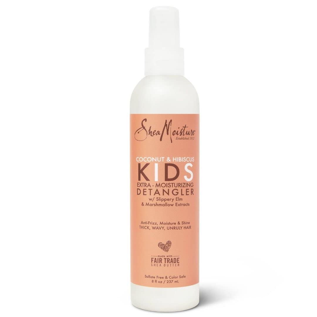 Coconut Hibiscus Kids Extra-Moisturizing Detangler by Shea Moisture for Kids - 8 oz Detangler