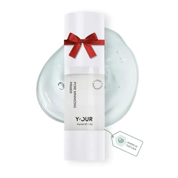 Y’OUR Pore Minimizer Velvet Veil Primer Long Lasting Wear & Oil Control Blurs Pores & Brightens Skin for a Smooth, Flawless Photo Finish 2 in 1 Protective Multi Vitamin Moisturizer & Makeup Base