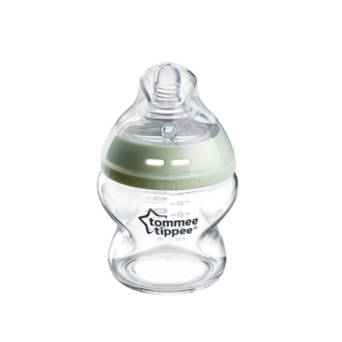 Tommee Tippee Tt42243777 Closer To Nature Glass Bottle, Clear