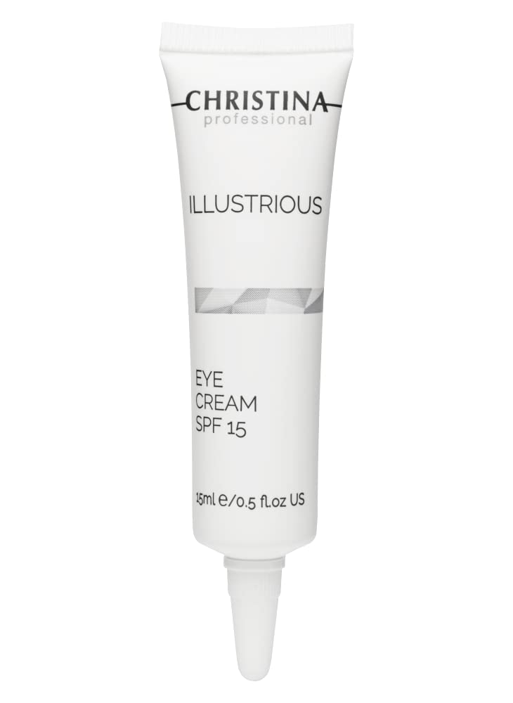 CHRISTINA Illustrious Eye Cream SPF 15, Anti Aging, Lightweight- 15ml