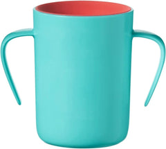 Tommee Tippee 360° Training Cup for Babies with INTELLIVALVE Leak and Shake-Proof Technology and BACSHIELD Antibacterial Technology, 6m+, 200ml, Pack of 1, Green