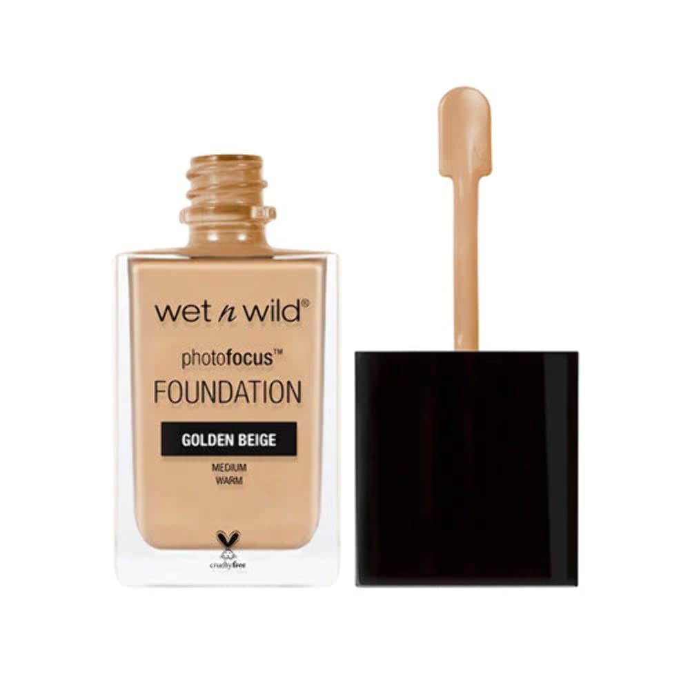 Wet n Wild Photo Focus Foundation, Golden Beige, 30 ml