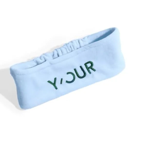 Y’OUR Spa Headband Soft Towel Head Band for Face Washing & Makeup Hair & Skin Friendly, Adjustable & Comfortable. One Size Fits All