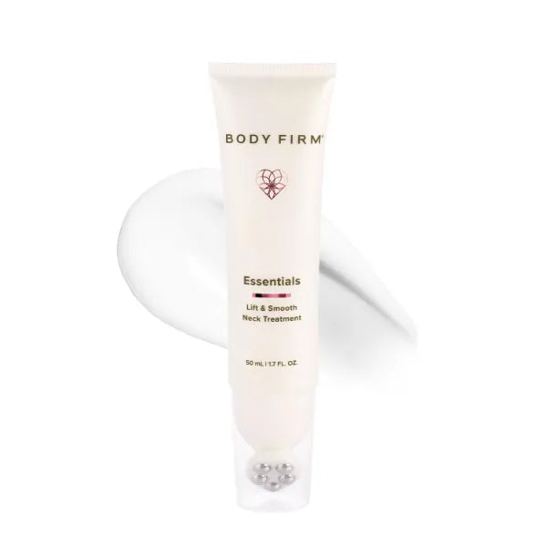 Body Firm Crepe Erase Lift & Smooth Neck Serum, Firming Neck Cream & Anti Aging Serum With TruFirm Technology, Peptides, Caffeine & Vitamin B3, Skin Care For Women, Roller Ball Applicator, 1.7 FL Oz