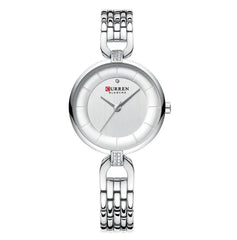 CURREN 9052 Women Japan Quartz Movement Watch Casual Stainless Steel Band Wrist Watch Ladies Fashion Watches