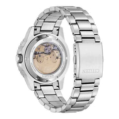 CITIZEN NJ0170-83X Urban Mechanical Automatic Blue Dial Men Sport Watch Citizen NJ0170-83X Cyan Dial Automatic Stainless Steel Analog Men's Dress Watch