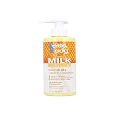 LottaBody Nourish Me Leave In Conditioner, Milk & Honey Formula to Lock In