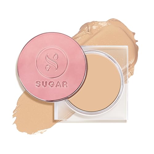 SUGAR Cosmetics Mettle Cream To Powder Foundation | Full Coverage & Matte | 12gm - 27 Vienna (Light Medium, Warm Undertone)