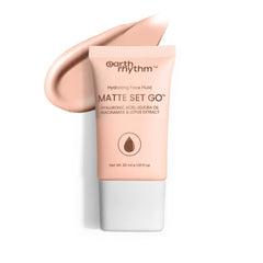 Earth Rhythm Matte Set Go Foundation With Spf 30, Pa++++|Hyaluronic Acid, Niacinamide Acid, Jojoba Oil & Lotus Extract|Smooth Finish|Sun Protect|Full Coverage|For All Skin Types|Doughy Drawn 30Ml