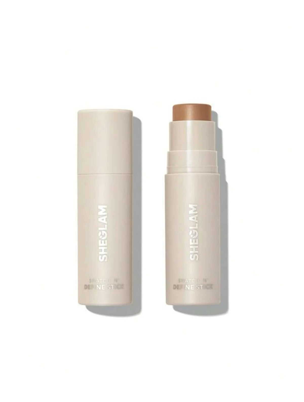 SHEGLAM Snatch 'n' Define Stick - Cream Contour Stick Long Lasting Highly Pigmented Sweat Proof Bronzer Sculpting Lightweight Smooth Natural Contour Face Makeup (Golden Sun)