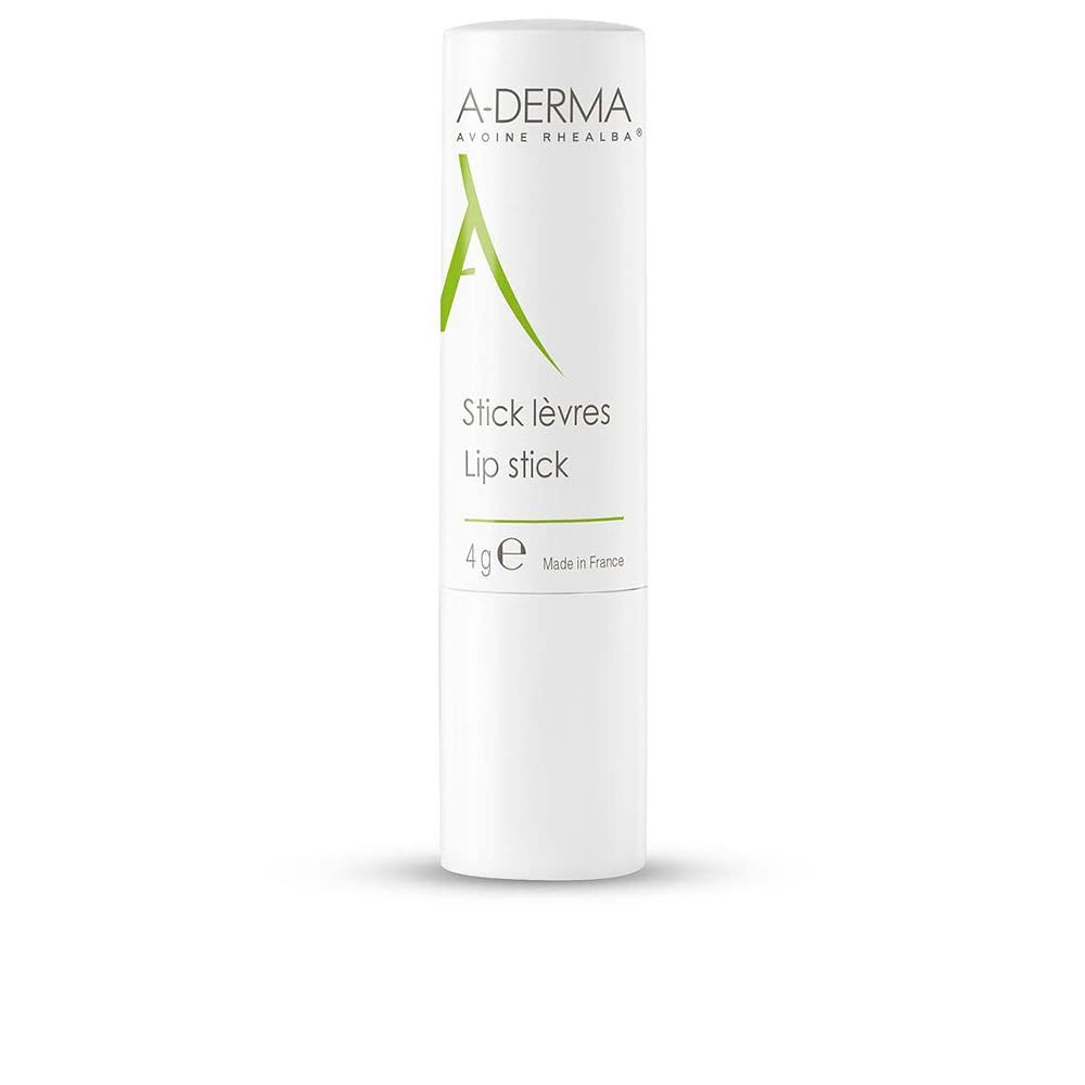 A-Derma Lip Stick, Moisturizing and Repairing Balm for dry, Chapped, and Fragile Lips - 4g