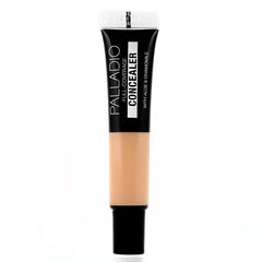 Palladio Full Coverage Concealer, Under Eyes Disguise, Creamy Face and Eye Concealer, Evens Skin Tone, Conceals Blemishes, Dark Circles and Fine Lines, Use with Concealer Brush, Toffee