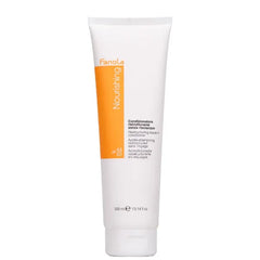 Fanola Restructuring Leave In Conditioner - Hydrating Hair Care with Frizz Control & Breakage Repair - Made with Linseed Oil & Milk Proteins for Instant Hair Shine - 10.14 oz