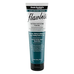 Aunt Jackie's Aloe and Mint Recipes Flawless Pattern Perfecting Pudding Enhanced with Manuka Honey for Long Lasting Curls & Coils, 10 oz, Green