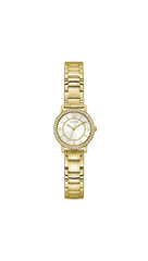 GUESS Women Analog Quartz Watch with Stainless Steel Strap GW0468L1