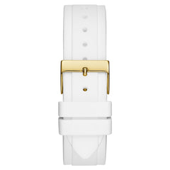 Guess Selene Multi-Function Analog Watch for Women, 39 mm Case Width, White